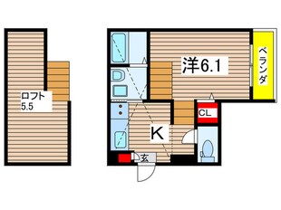 K´s Garden 吹上Ⅱの物件間取画像